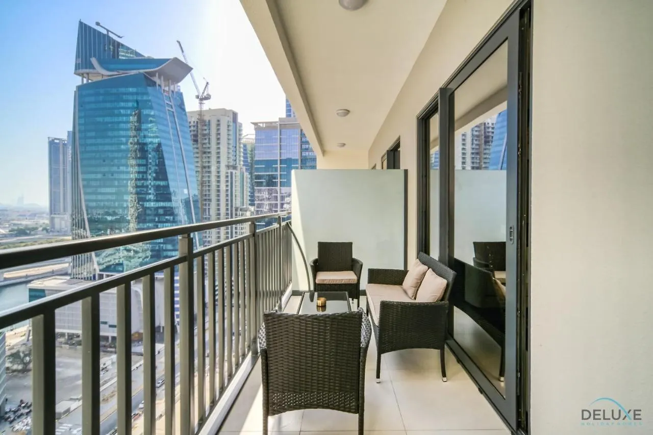 Modern 1Br At Damac Zada Tower Business Bay By Deluxe Holiday Homes location